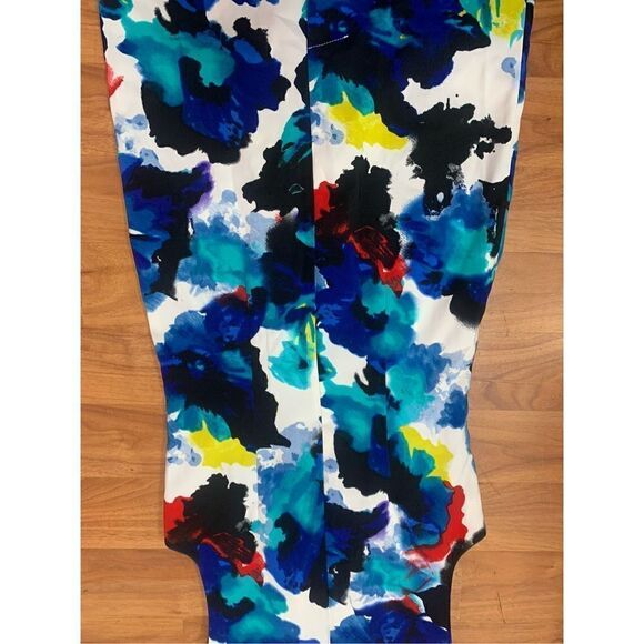 Mario Serrani Ladies Multicolor Floral Crew Neck Sleeveless Shift Dress Size 2 - Picture 8 of 8